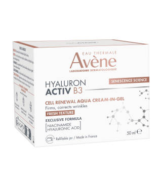 Авен Гіалурон Актив В3 Аква гель-крем регенерируючий Avène Hyaluron Activ B3 Aqua Gel-Cream Cellular Regeneration, 50 мл