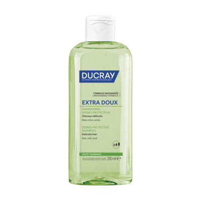 Дюкре Екстра-ДУ шампунь захисний для щоденного застосування  Ducray Extra-Doux Shampooing dermo-protecteur 200 мл