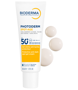 Біодерма Фотодерм Спот Ейдж від пігментації та зморшок Bioderma Photoderm Spot-Age SPF 50+, 40 мл