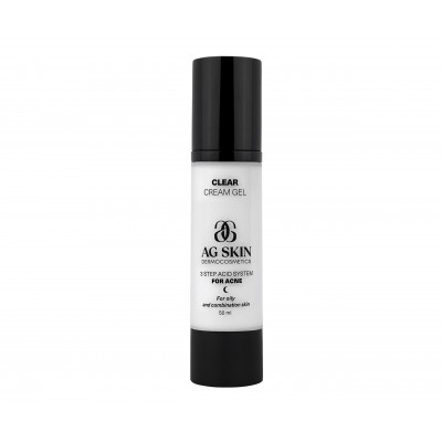 Крем–гель з азелогліцином та саліциловою кислотою Clear Cream gel AG Skin 50 мл