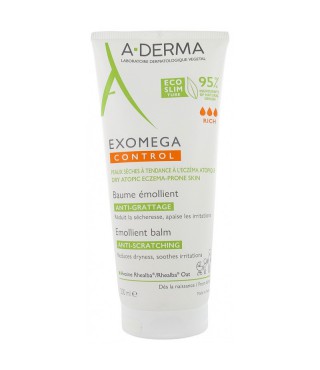 А-Дерма Екзомега Контроль бальзам емолент A-Derma Exomega Control Baume Émollient 200 мл