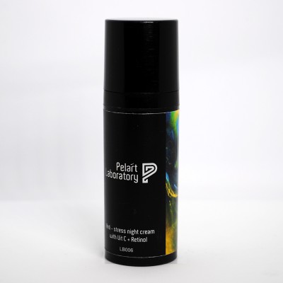 Пеларт Антиоксидантний нічний крем з вітаміном С + Ретинол Pelart Laboratory Anti – Stress Night Cream With Vit C + Retinol 50 мл