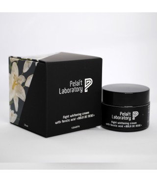 Пеларт Нічний Відбілювальний крем «BOLA DE NEVE» з феруловою кислотою Pelart Night Whitening Cream with Ferulic Acid «Bola de Neve» 50 мл