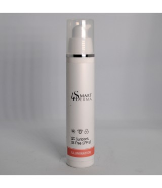 Smart4Derma Illumination QC Sunblock Oil-Free SPF 80 Антиоксидантний Ультра захисний крем SPF 80, 50мл