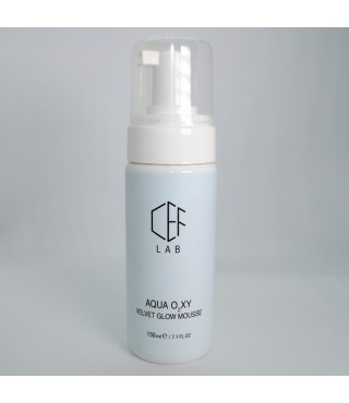 Шовковий антиоксидантний Мус CEF Lab Aqua O2xy Velvet Glow Mousse, 150 мл