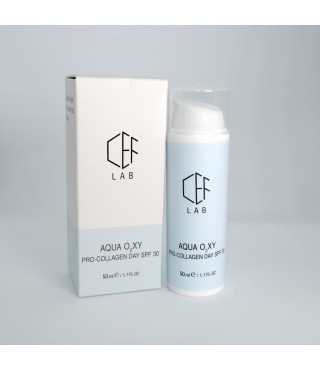 Проколагеновий Денний Крем Spf 30 CEF Lab Aqua O2xy Pro-Collagen Day Cream SPF 30, 50 мл