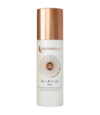 Keenwell Мультизахисний спрей-флюїд для тіла SPF 30 Keenwell Sun Attitude Spray Multi-Protective SPF30, 150 мл