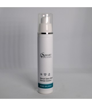 Smart4Derma AcneBalance Manuki Sebo-Mask Blemish Solution Манукі-маска для відновлення мікробіому та себорегуляції, 50 мл