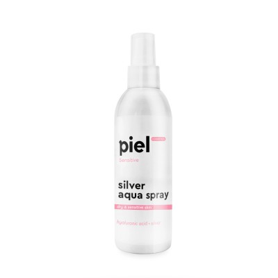 Зволожуючий спрей для сухої та чутливої шкіри обличчя Piel Silver Spray 100 мл