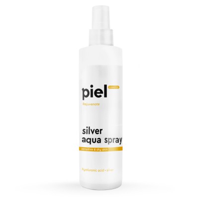Антивіковий зволожувальний спрей для шкіри обличчя Piel Silver Spray 250 мл