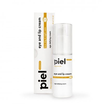 Антивіковий зволожувальний крем для очей і губ день/ніч Piel Eye And Lip Cream 30 мл