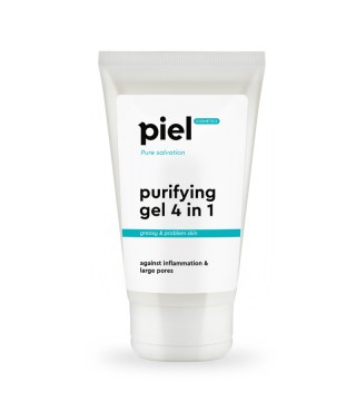 Очисний гель для вмивання проблемної шкіри Piel Purifying Gel Cleaner 4 in 150 мл