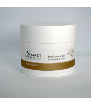 Smart4Derma Multimineral Salt Andiroba&Acai Мультимінеральна сіль для рук і тіла з олією андироби та асаї 300 г