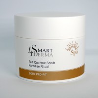 Smart4Derma Salt Coconut Scrab Paradise Ritual Сольовий скраб для тіла Райська насолода 400 г
