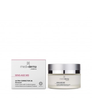 Регенеруючий омолоджуючий крем для обличчя Medi+derma Renewing Facial Cream Sens-Age MD 50 мл