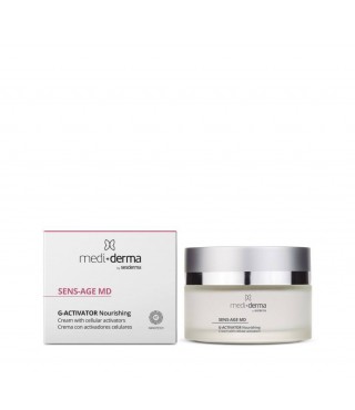 Живильний антивіковий крем для обличчя Medi+derma G Activator Nourishing Facial Cream Sens-Age MD 50 мл
