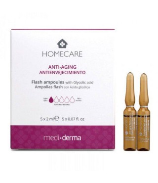Омолоджувальна сироватка в ампулах Medi+derma Antiaging Flash Ampoules 5x2 мл