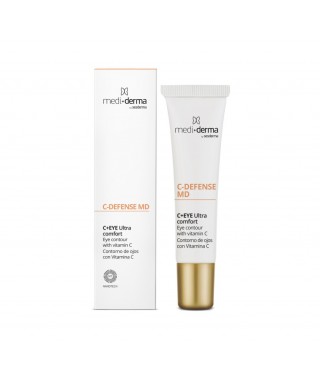 Ревіталізуючий крем-контур для зони навколо очей Medi+derma C-DEFENCE MD Eye Contour 15 мл