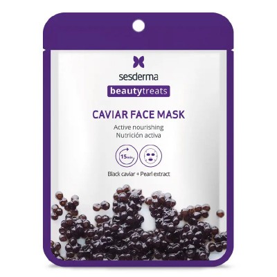 Поживна маска з екстрактом чорної ікри Sesderma Beauty Treats Black Caviar 25 мл