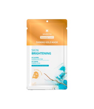Сесдерма Beauty Treats Маска для обличчя тришарова SesDerma Beauty Treats Shining Gold Mask 25 мл