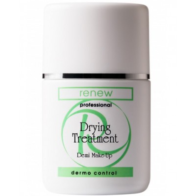 Renew Засіб підсушуючий для жирної шкіри з тонуючим ефектом DRYING TREATMENT WITH MAKE-UP 30 мл