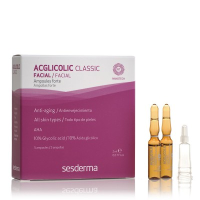 Ампули з гліколевою кислотою SeSDerma Acglicolic Classic Ampoules Forte 5*2 мл
