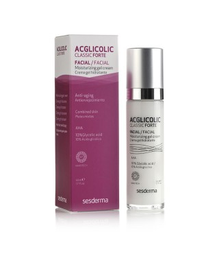Сесдерма Acglicolic Classic Зволожувальний крем-гель Форте з гліколевою кислотою SesDerma Acglicolic Classic Moisturizing Cream Gel, 50 мл