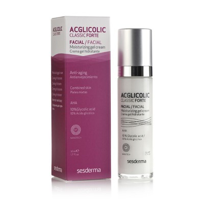 Сесдерма Acglicolic Classic Зволожувальний крем-гель Форте з гліколевою кислотою SesDerma Acglicolic Classic Moisturizing Cream Gel, 50 мл