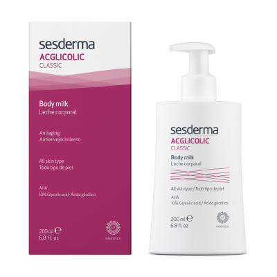 Сесдерма Acglicolic Classic Зволожуюче молочко для тіла Sesderma Acglicolic Classic Body Milk, 200 мл