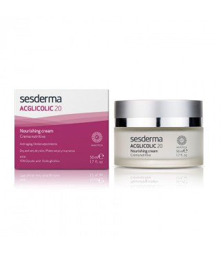 Сесдерма Acglicolic 20 Крем поживний з гліколевою кислотою Sesderma Acglicolic 20 Nourishing cream, 50 мл