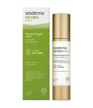 Сесдерма Factor G Renew Крем—гель омолоджуючий для обличчя SesDerma Factor G Renew Rejuvenating Gel Cream, 50 мл