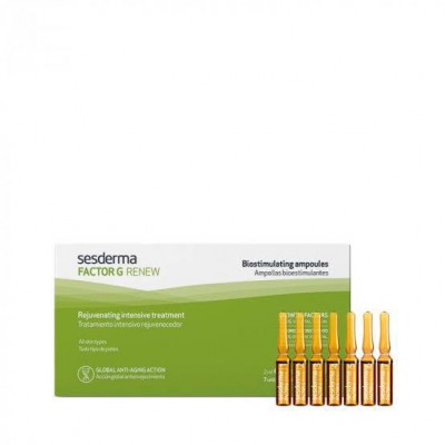 Сесдерма Factor G Біостимулюючі ампули Sesderma Factor G Renew Biostimulating Ampoules, 7*1.5 мл
