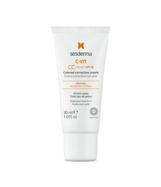Сесдерма C-Vit CC-крем для обличчя SPF 15 SesDerma C-Vit CC Cream SPF 15, 30 мл
