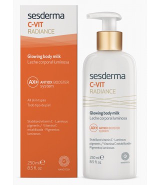 Сесдерма C-Vit Молочко для тіла с вітаміном С SesDerma C-Vit Radiance Glowing Body Milk, 250 мл