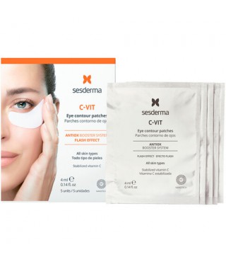Сесдерма C-Vit Патчі навколо очей SesDerma C-Vit Eye Contour Patches, 5 пар