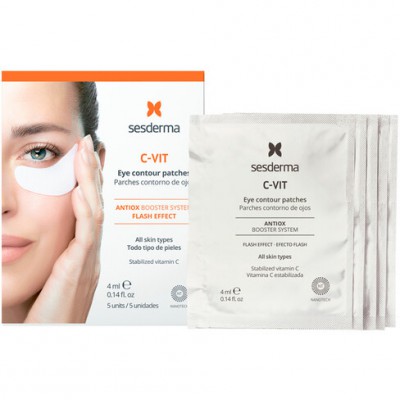 Сесдерма C-Vit Патчі навколо очей Sesderma C-Vit Eye Contour Patches, 5 пар
