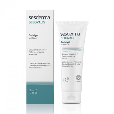 Сесдерма Sebovalis Гель для шкіри обличчя з себореєю Sesderma Sebovalis Face Gel, 50 мл