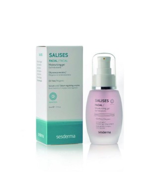 Сесдерма Salises Зволожувальний гель SesDerma Salises Facial Moisturizing Gel, 50 мл