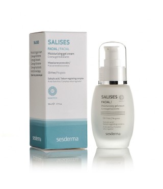 Сесдерма Salises Зволожуючий крем-гель SesDerma Salises Facial Moisturizing Gel Cream, 50 мл