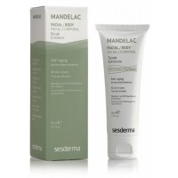 Скраб із мигдалевою кислотою для обличчя та тіла SesDerma MANDELAC Scrub Face and Body 50 мл