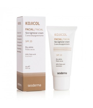 Сесдерма Депігментуючий крем з SPF 20 SesDerma Kojicol Skin Lightener Cream SPF 20, 30 мл