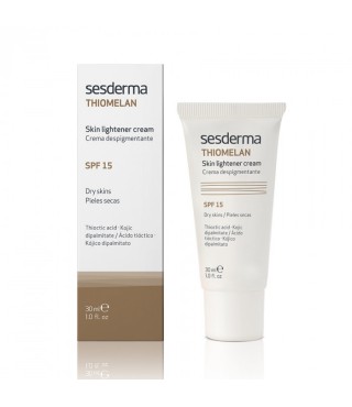 Сесдерма Thiomelan Депігментуючий крем з SPF 15 SesDerma Thiomelan Skin Lightener Cream SPF 15, 30 мл