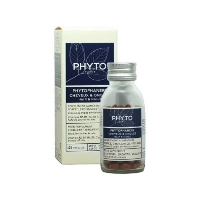 Фіто Фітофанер Харчова добавка для зміцнення волосся та нігтів Phyto Phytophanere 120 капсул