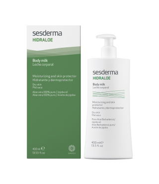 Сесдерма Hidraloe Молочко для тіла зволожуюче з алое Sesderma Hidraloe Body milk, 400 мл