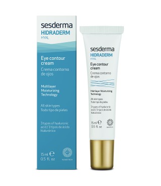 Сесдерма Hidraderm Крем-контур навколо очей SesDerma Hidraderm Hyal Eye Contour Cream, 15 мл