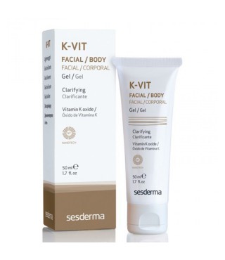Гель зміцнювальний стінки судин SesDerma K-Vit Facial Body Gel 50 мл