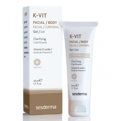 Гель зміцнювальний стінки судин SeSDerma K-Vit Facial Body Gel 50 мл