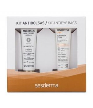 Набір від мішків під очима SesDerma Anti-eye Bags Kit (Angioses + C Vit Eye Contour Cream) 2*15 мл