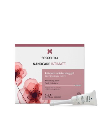 Сесдерма Nanocare Зволожувальний гель для інтимної гігієни SesDerma Nanocare Intimate Moisturizing Gel, 6 x 5 мл