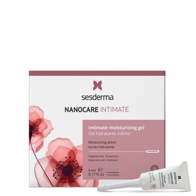 Сесдерма Nanocare Зволожувальний гель для інтимної гігієни SesDerma Nanocare Intimate Moisturizing Gel, 6 x 5 мл